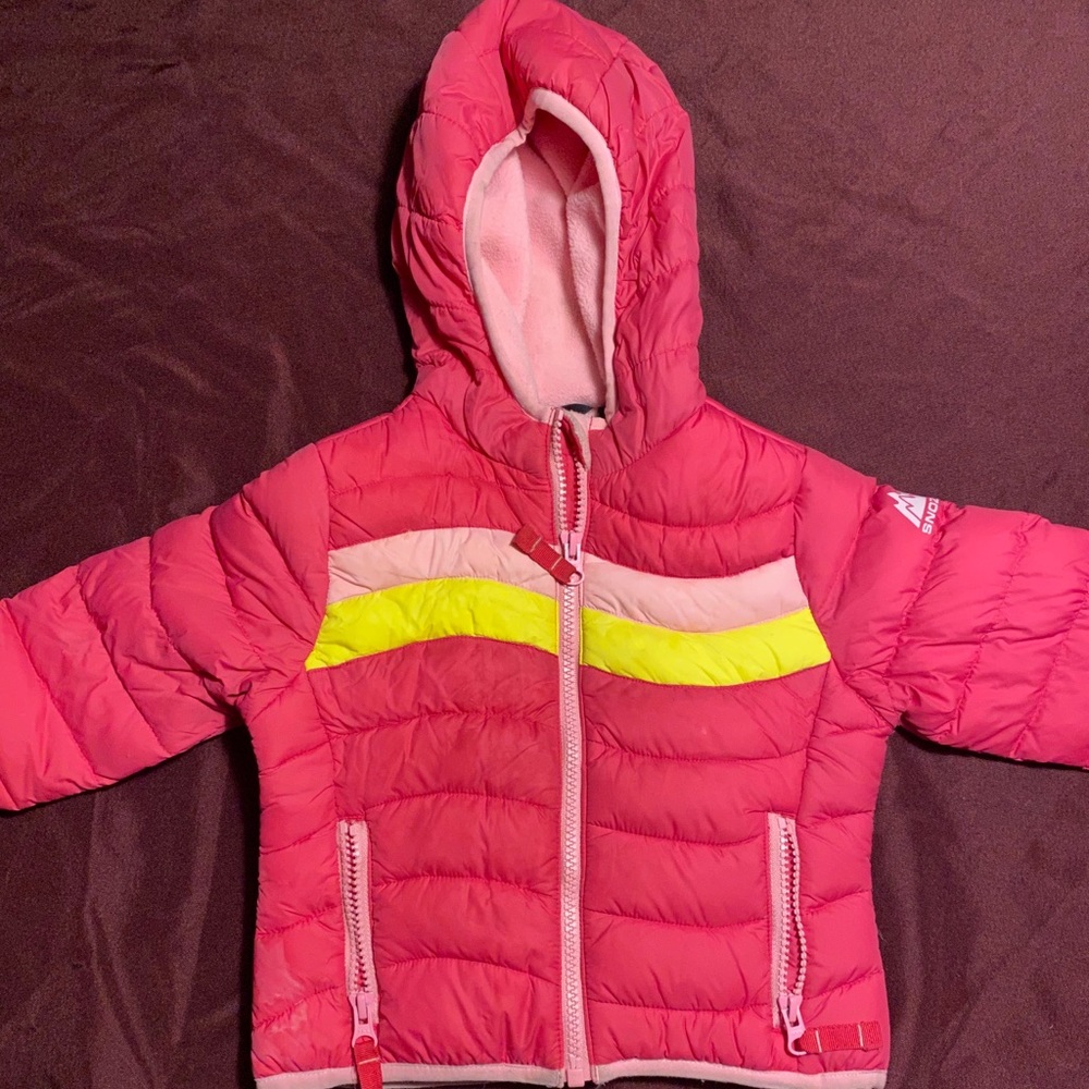 Pink Puffer Winter Jacket